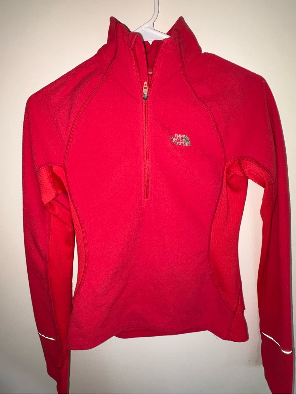 The North Face Pink Half-Zip Fleece Pullover